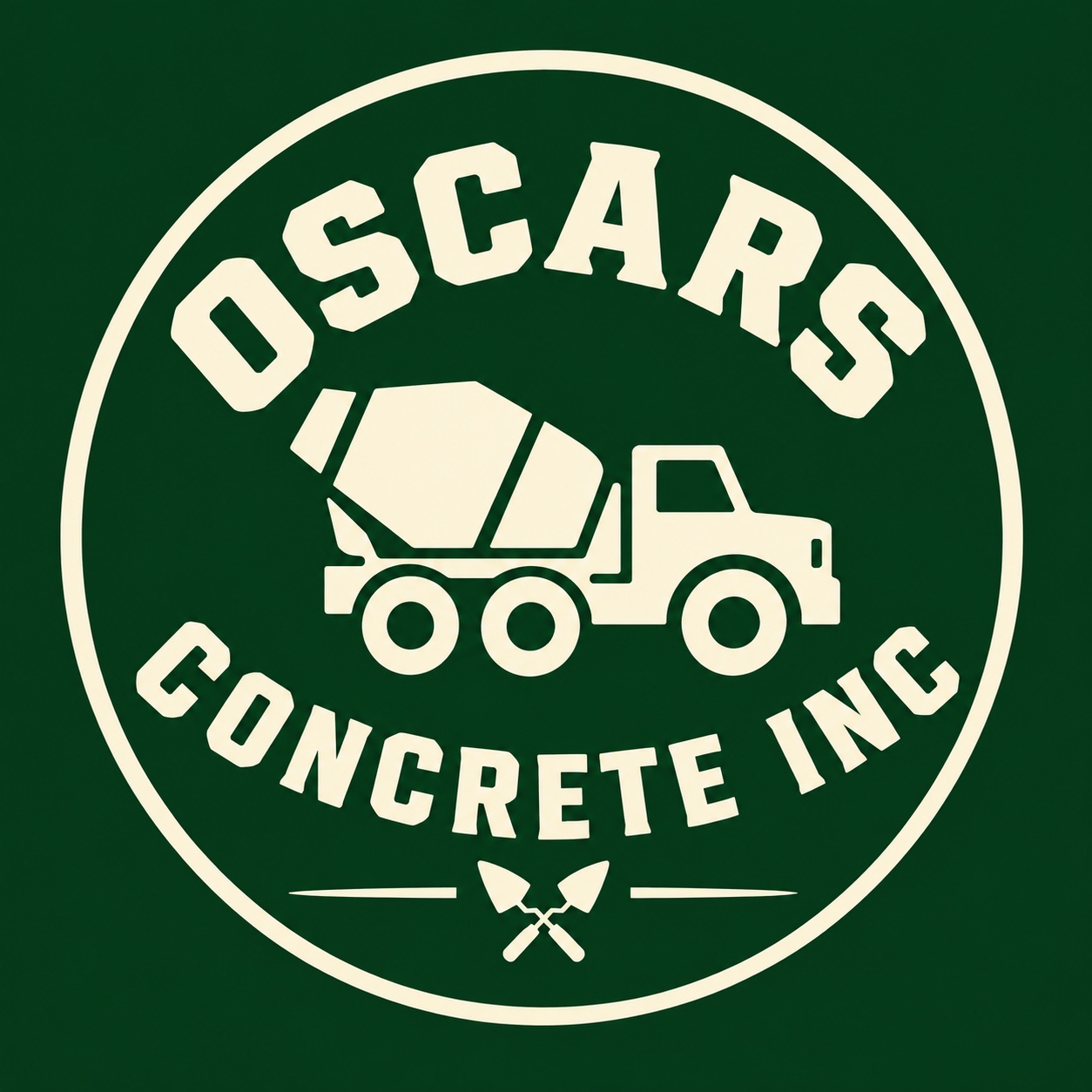 Oscars Concrete Inc. logo